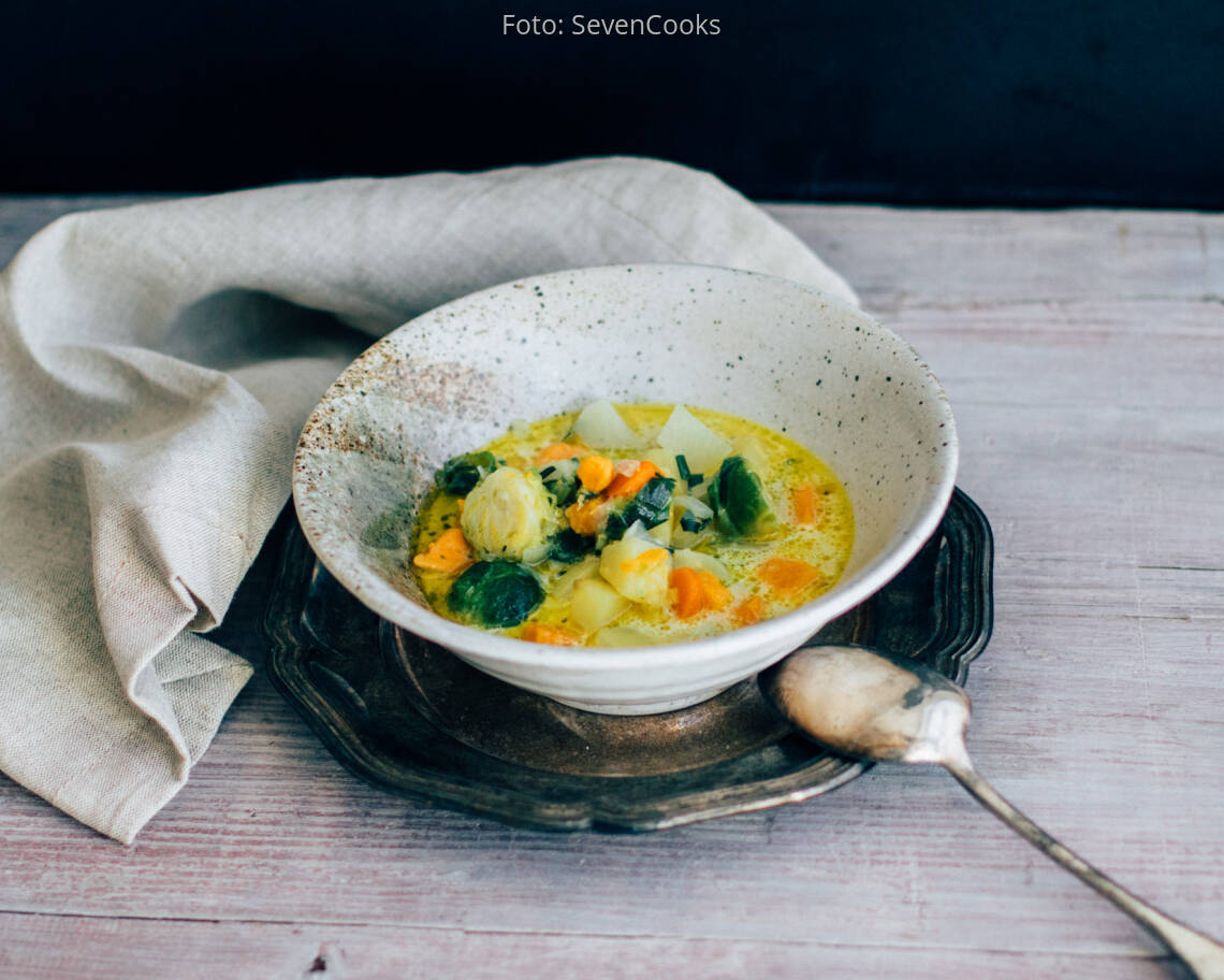 Vegetarisches Rezept: Wintergemüse-Eintopf