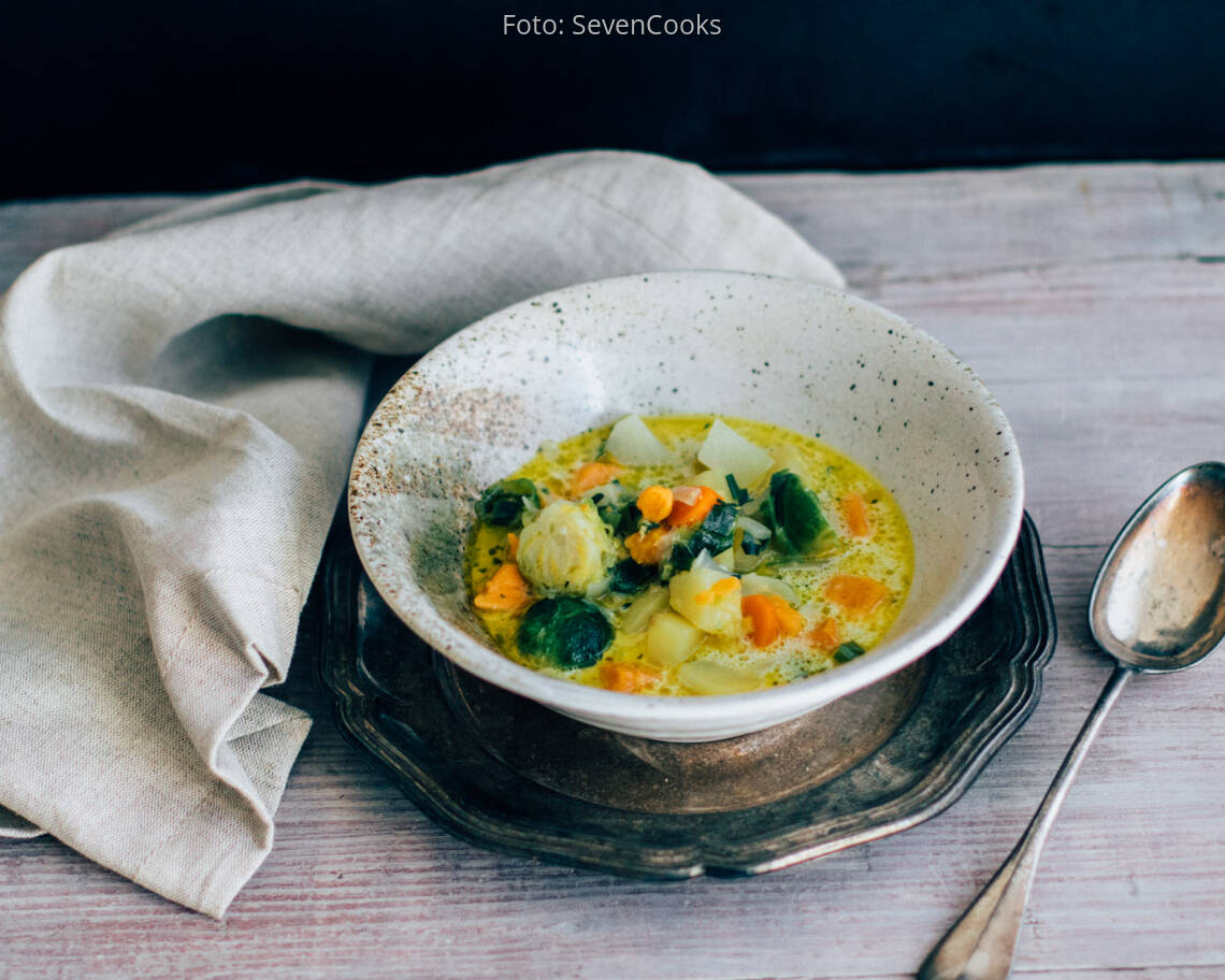 Vegetarisches Rezept: Wintergemüse-Eintopf