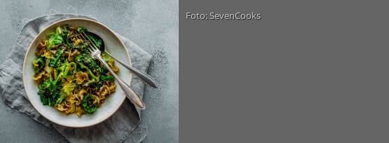 Rezeptbild für "Wirsing Gorgonzola Pasta"