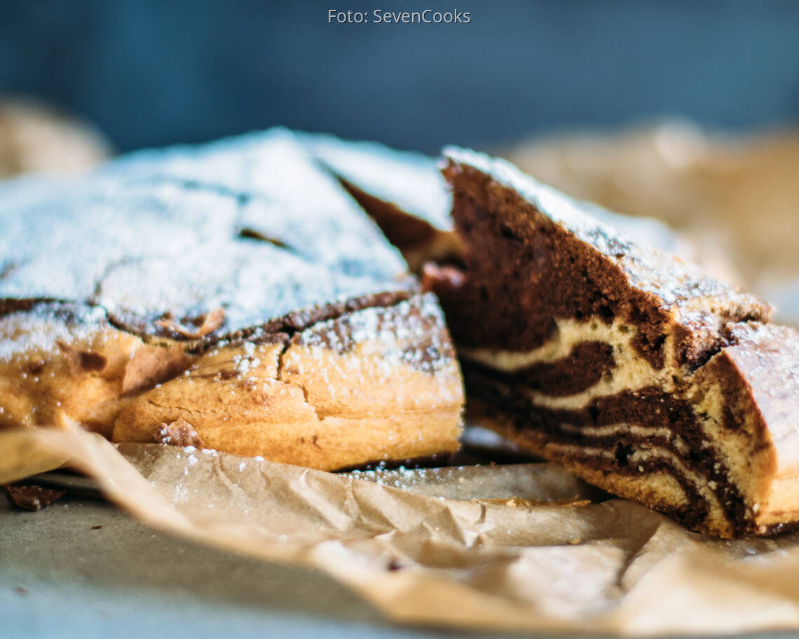 Vegetarisches Rezept: Zebrakuchen_2