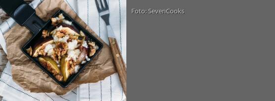 Rezeptbild für "Ziegenkäse-Feigen-Raclette"