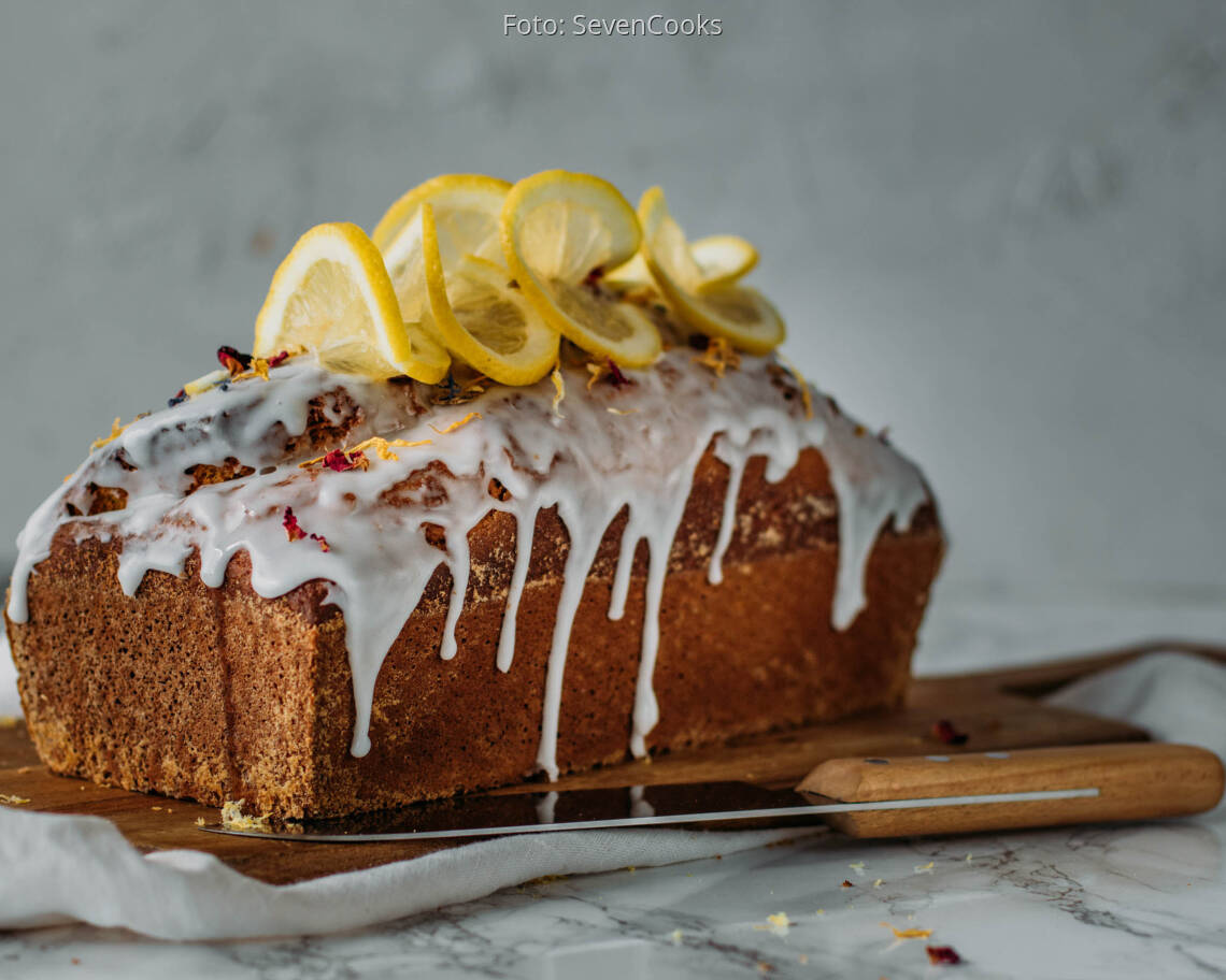 Vegetarisches Rezept: Zitronenkuchen 2