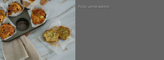 Rezeptbild für "Zucchini-Feta-Muffins"