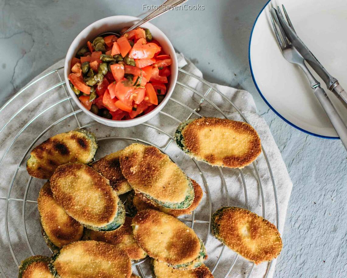 Vegetarisches Rezept: Zucchini-Piccata 2