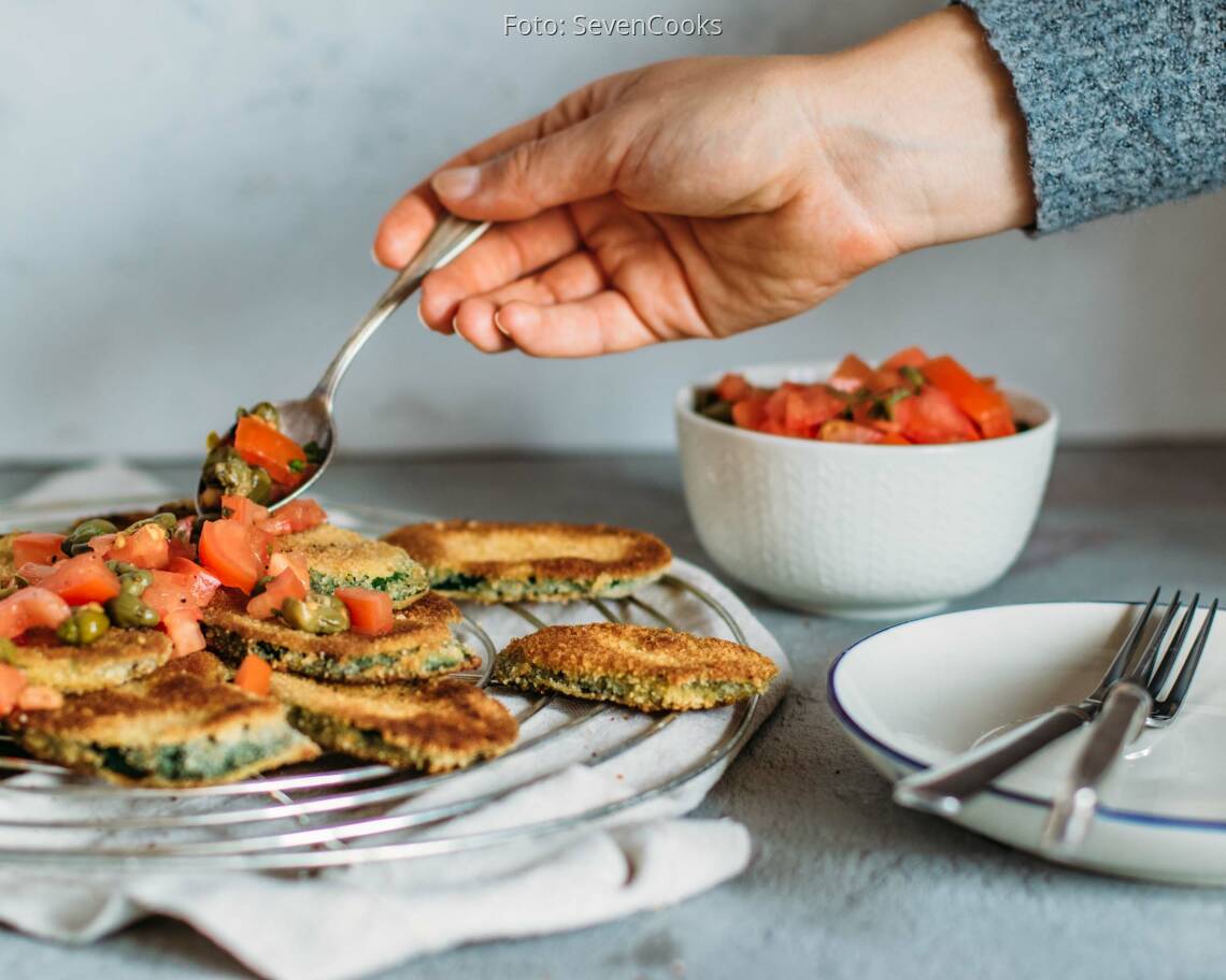 Veganes Rezept: Zucchini-Piccata 3