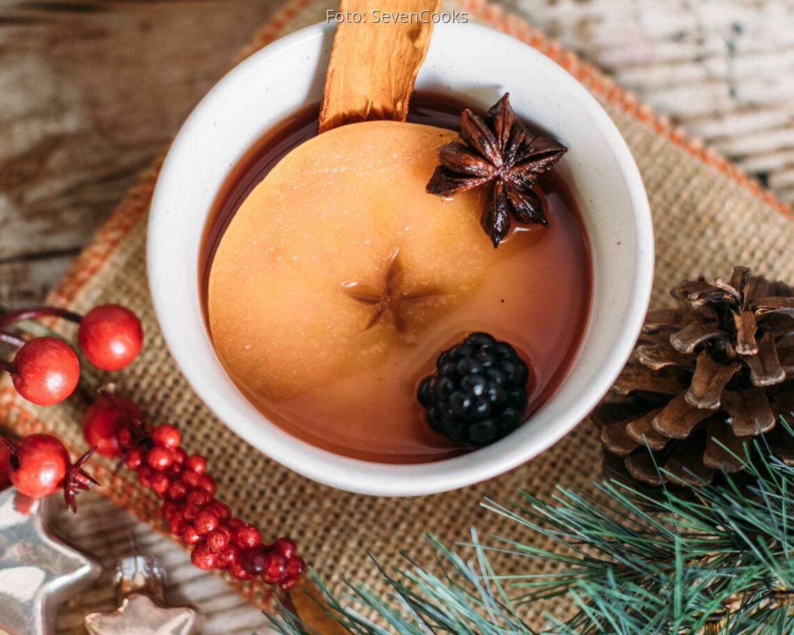 Vegetarisches Rezept: Zuckerarmer Kinderpunsch