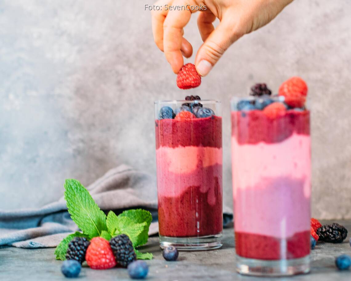 Vegetarisches Rezept: Zuckerfreier Trinkjoghurt 2