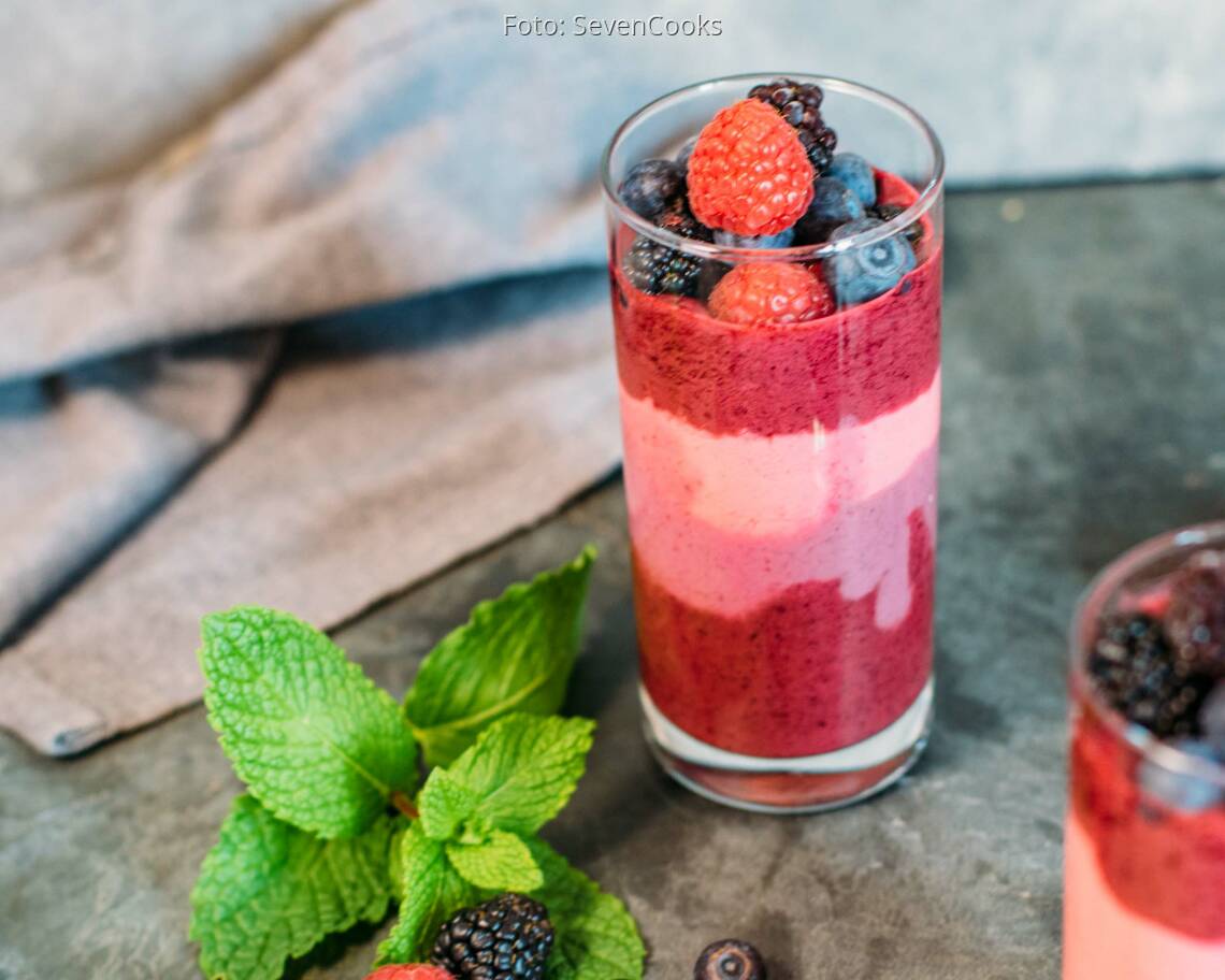 Vegetarisches Rezept: Zuckerfreier Trinkjoghurt 3