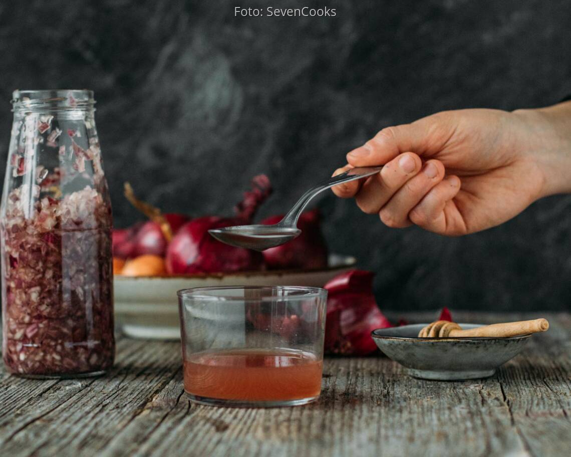 Vegetarisches Rezept: Zwiebelsaft 1