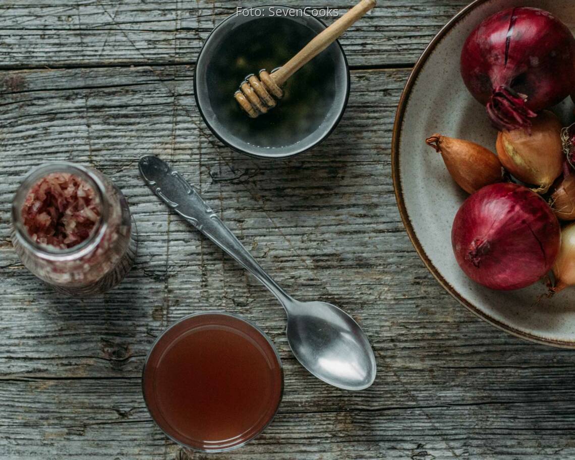 Vegetarisches Rezept: Zwiebelsaft 3