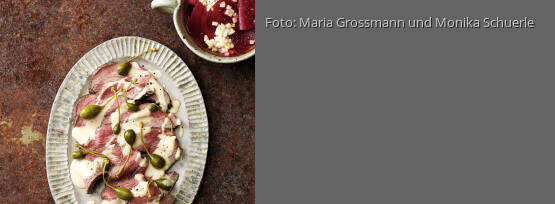 Rezeptbild für "Vitello tonnato mit Rote-Bete-Salat"