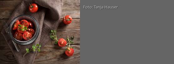 Rezeptbild für "Warmer Tomatensalat"