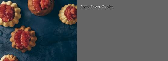 Rezeptbild für "Weiße Schokoküchlein mit Grapefruit"