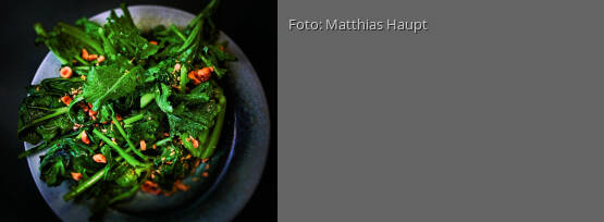 Rezeptbild für "Wilder Brokkoli mit Haselnüssen"