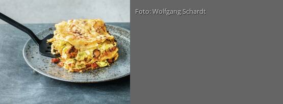 Rezeptbild für "Winterlasagne mit Wirsing"
