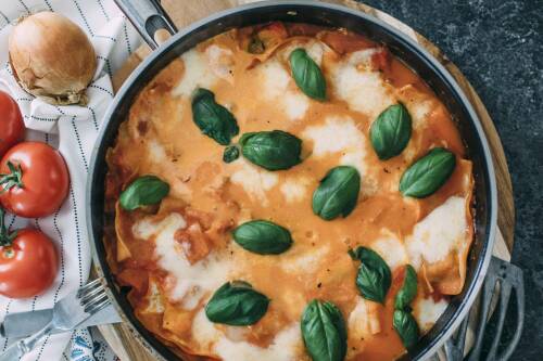 Lasagne aus der Pfanne