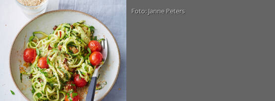 Rezeptbild für "Zucchini-Avocado-Pasta"