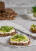 Vegetarisches Rezept: Frischkäsebrot mit Kiwi